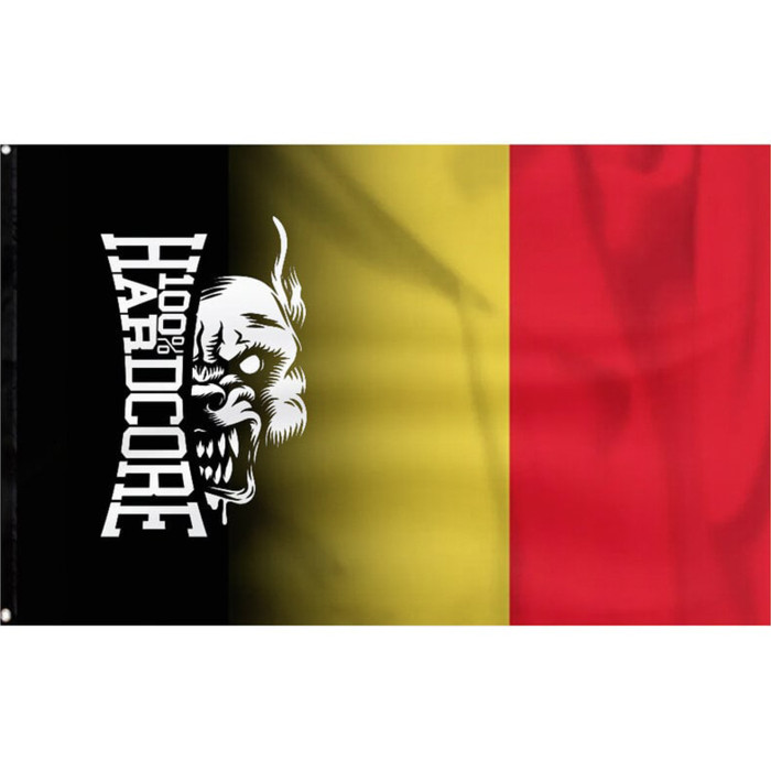 100% Hardcore flag | Belgium