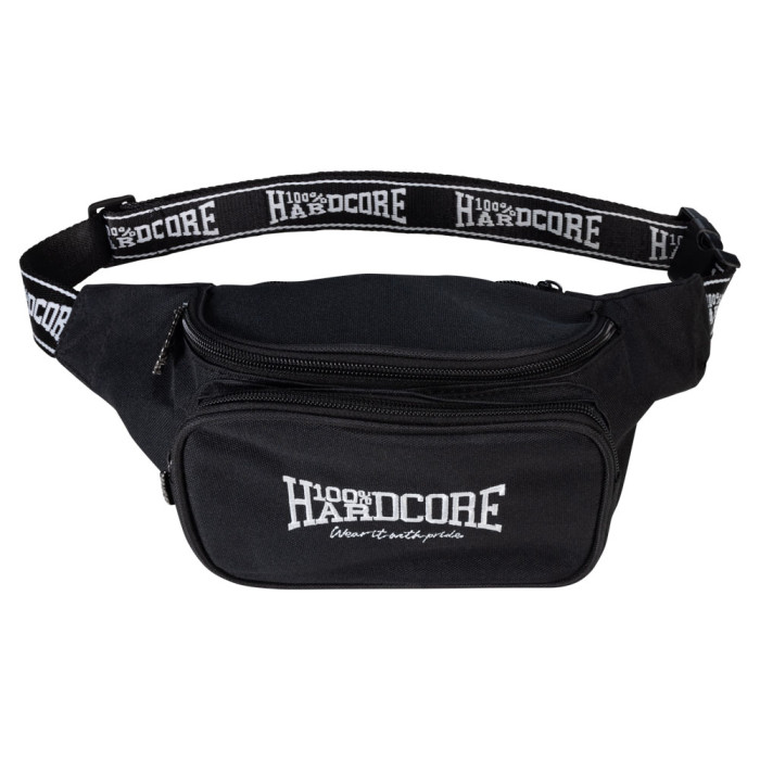 100% HARDCORE Hip bag essential | black 