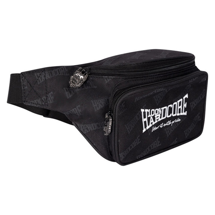 100% Hardcore hipbag Essential all over | black