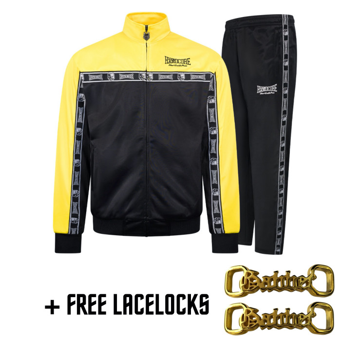 100% Hardcore Tracksuit Essential | yellow