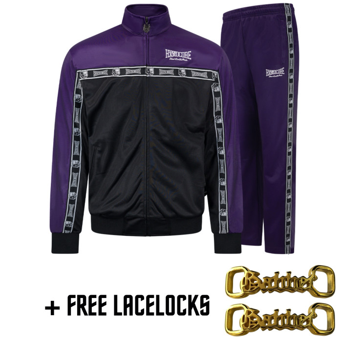 100% Hardcore Tracksuit Essential | purple