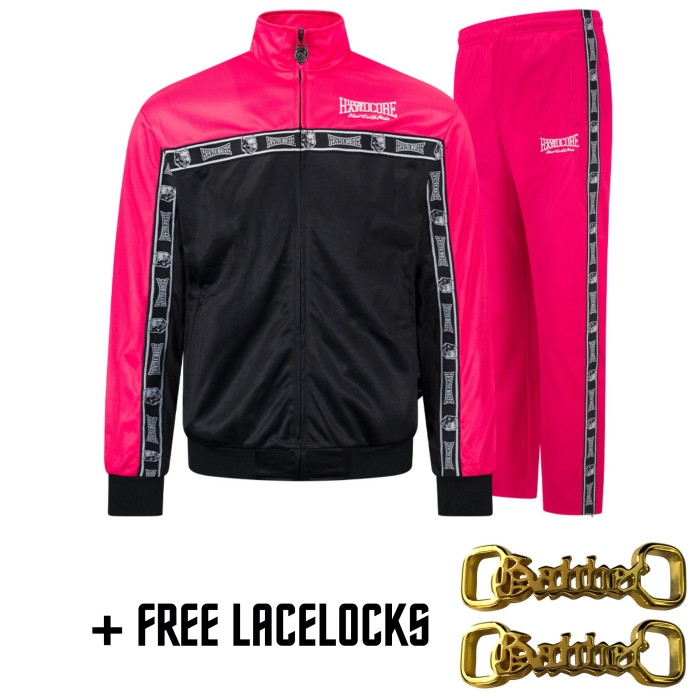 100% Hardcore Tracksuit Essential | pink