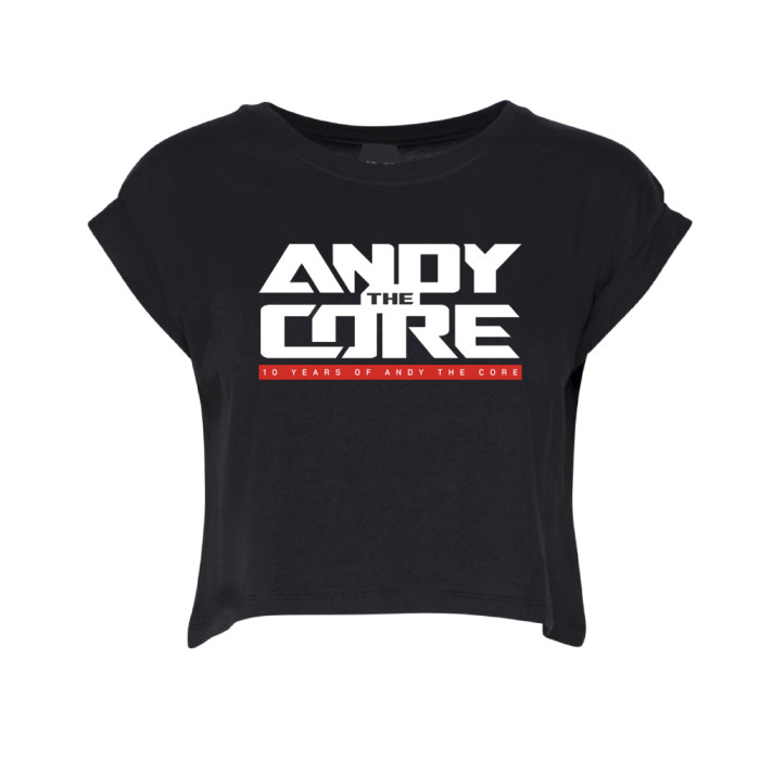 Andy The Core ladies croptop 10 year anniversary special