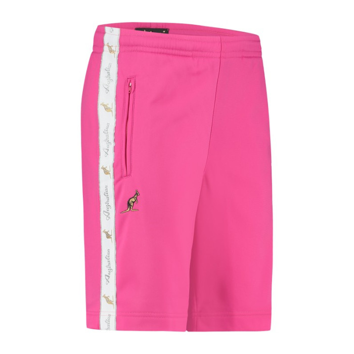 Australian two-zip bermuda with white piping 2.0 | pink