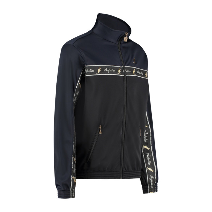 Australian duo jacket black breasted 2.0 | black - navy