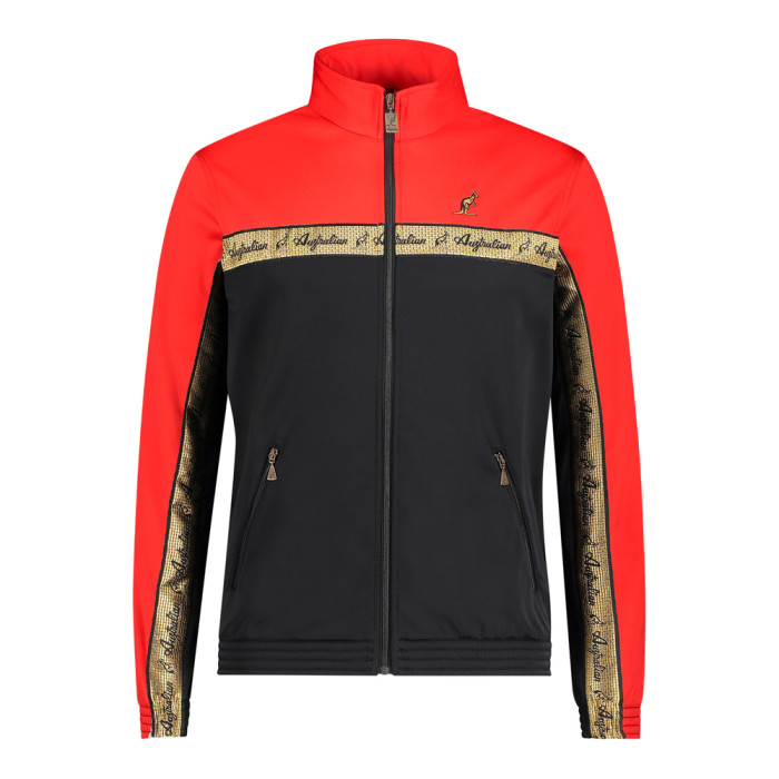 Australian duo jacket gold breasted 2.0 | black - red