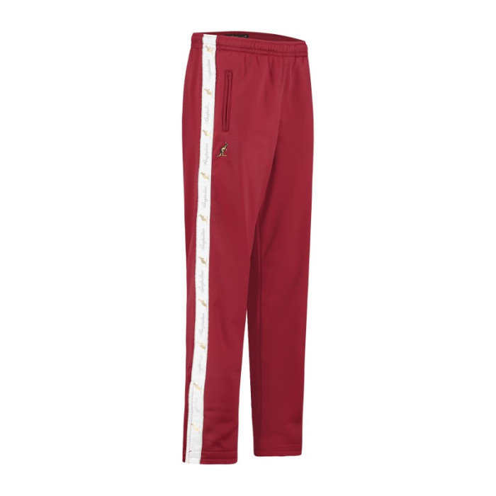 Australian pants with 2 zippers and white piping 2.0 | bordeaux red