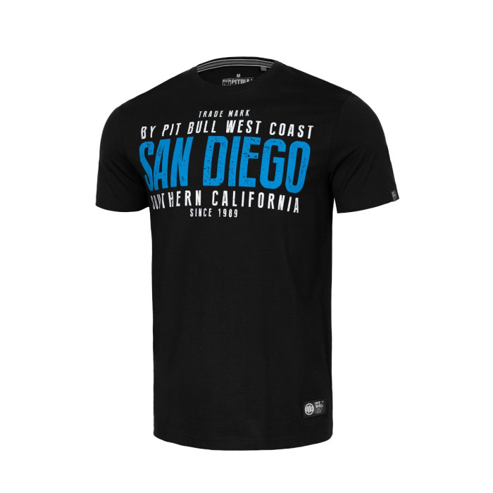 Pitbull T-shirt San Diego 2 | zwart