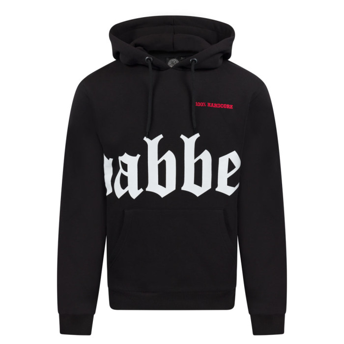 100% Hardcore gabber hoodie | black