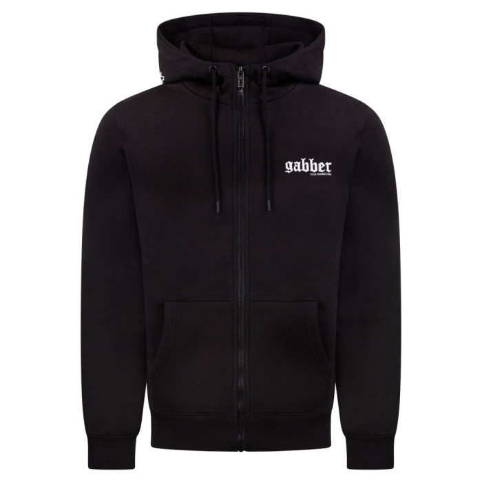 100% Hardcore Hoodie Gabber | Black