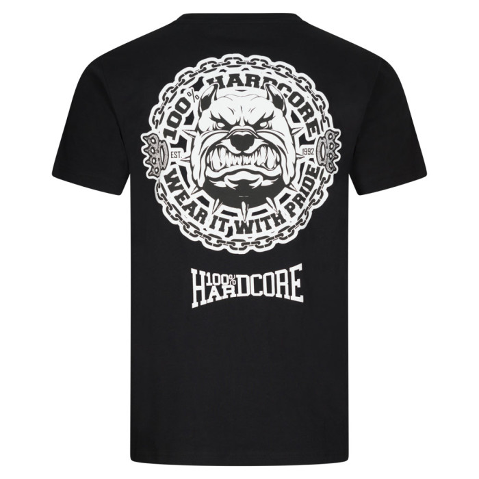 100% Hardcore T-shirt Bulldog | Black