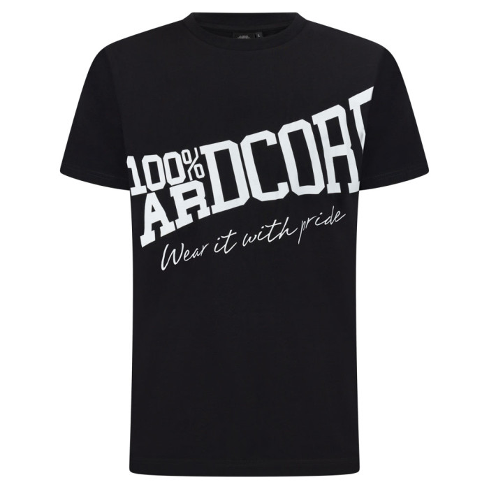 100% Hardcore T-shirt Tilted ESSENTIAL | Black