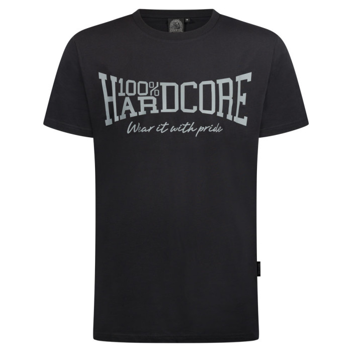 100% Hardcore T-shirt ESSENTIAL Reflective | Black