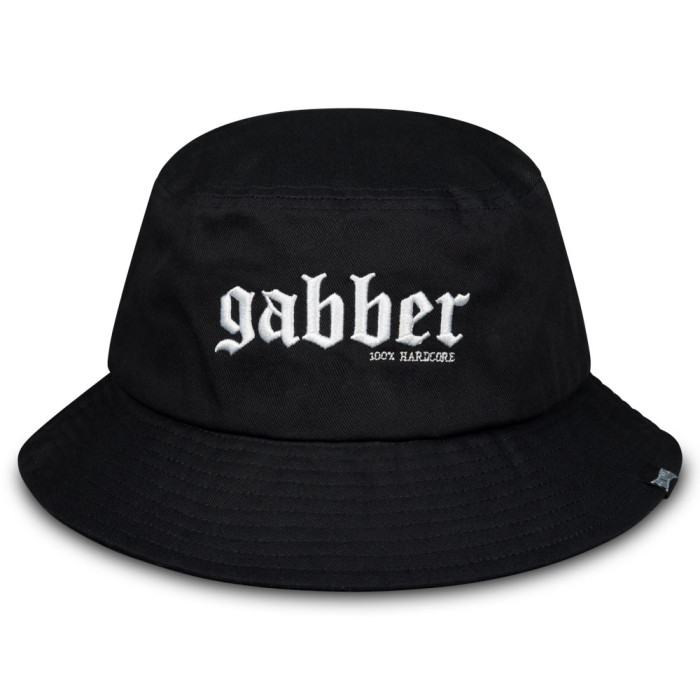 100% Hardcore Bucket Hat GABBER | Black