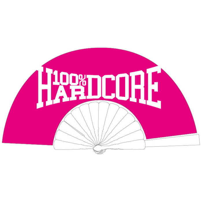 100% Hardcore Fan With Pride Pink