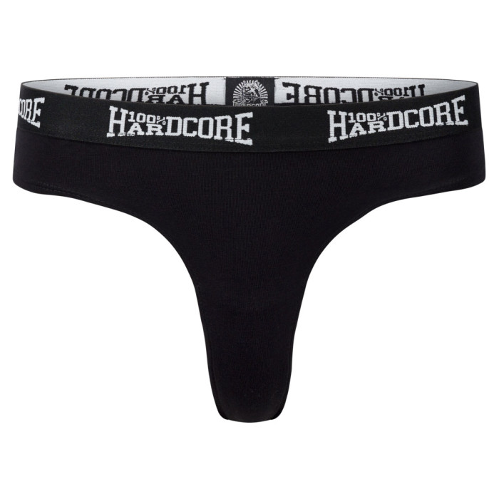 100% Hardcore thong 2-pack | black