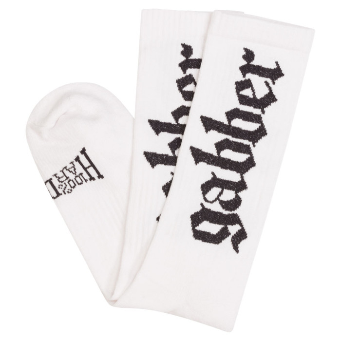 100% Hardcore Socks GABBER | White-Black