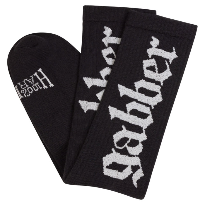 100% Hardcore Socks GABBER | Black and White