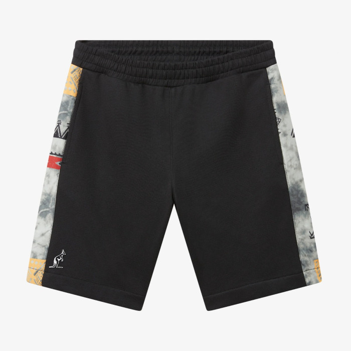 Australian Archive Shorts with Paisley Grey piping | Black