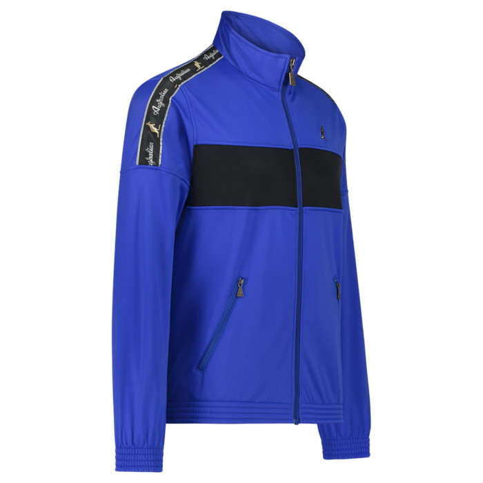 Australian colour block full jack zwarte schouder bies | ita blauw