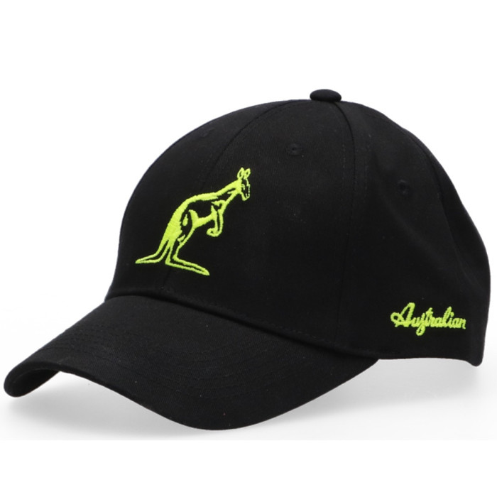 Australian logo cap | black - glow in the dark