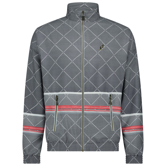 Australian Storia  jacket full print | Grey matrix