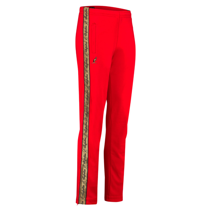 Australian pants with gold piping 3.0 Red