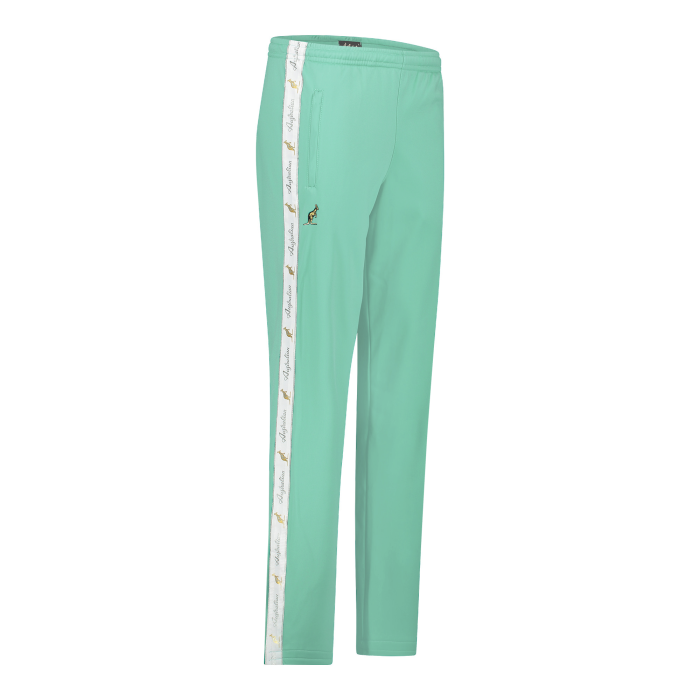 Australian pants with white piping 3.0 Gossamer Green