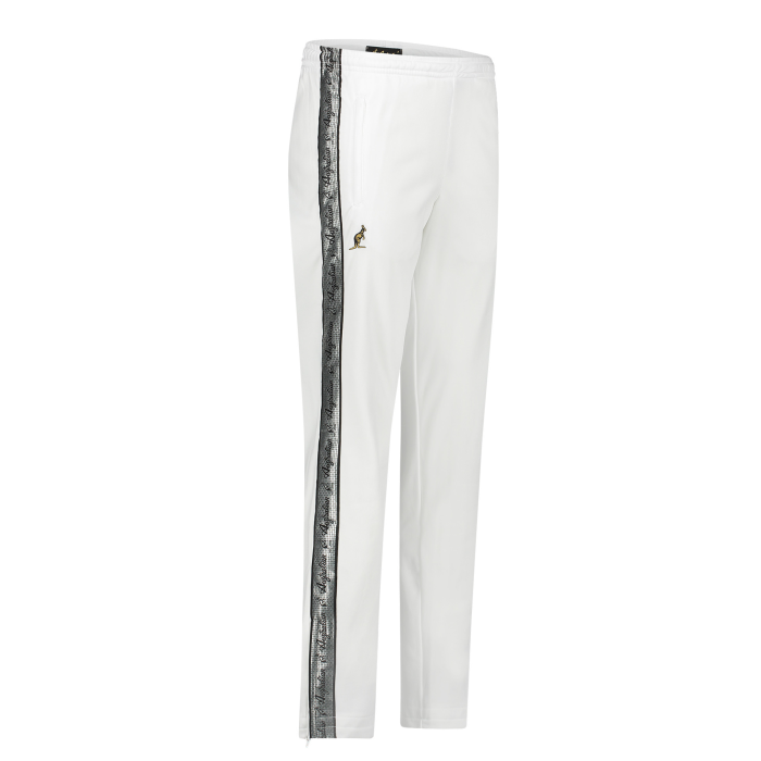 Australian pants with silver piping 3.0 White
