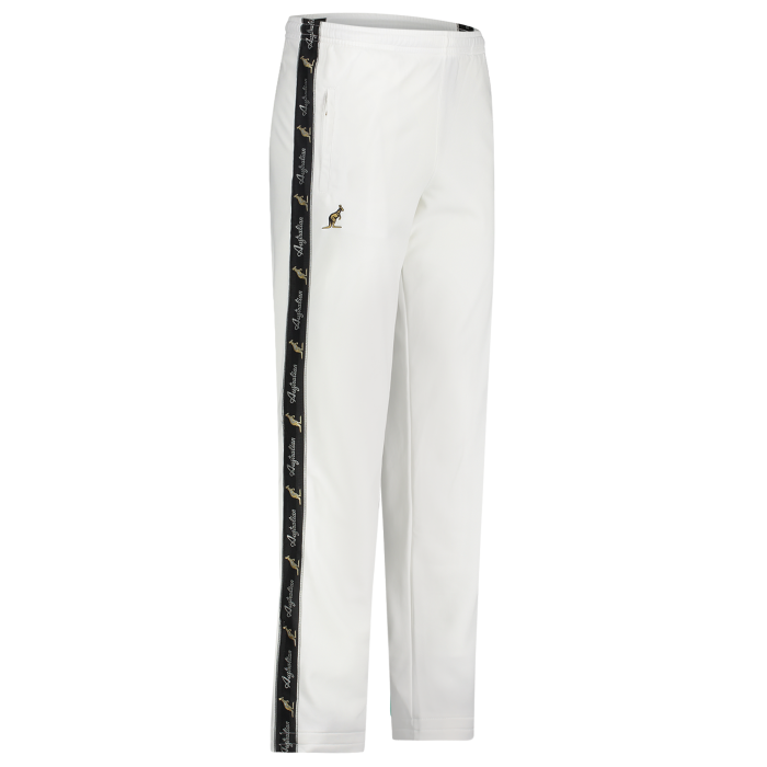 Australian pants with black piping 3.0 White