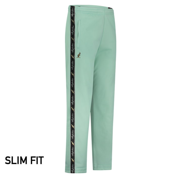 Australian pants slim fit with black piping 3.0 | gossamer green