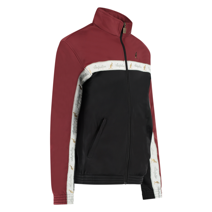 Australian duo jacket white breasted 3.0 | white - bordeaux