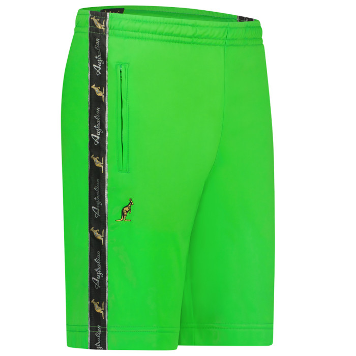 Australian two-zip bermuda with black piping 2.0 | Kawasaki green 