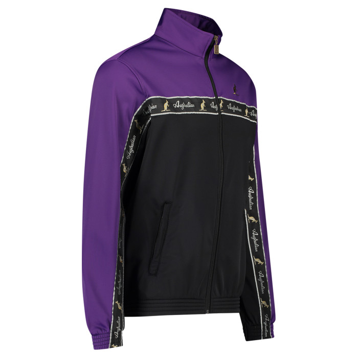 Australian duo jacket black breasted 3.0 | black - purple