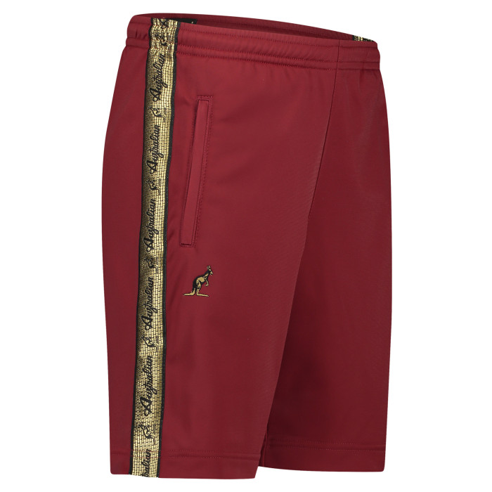 Australian bermuda with gold piping 3.0 | bordeaux