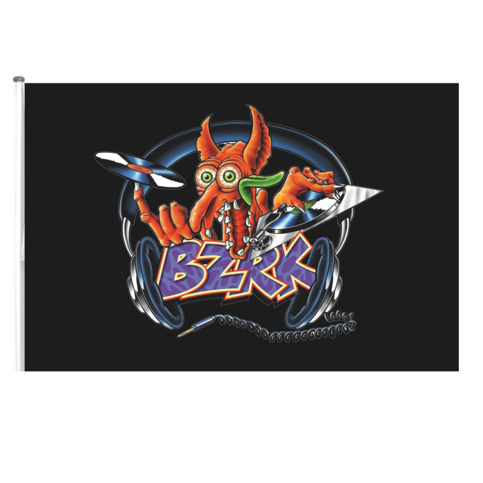 BZRK Records flag