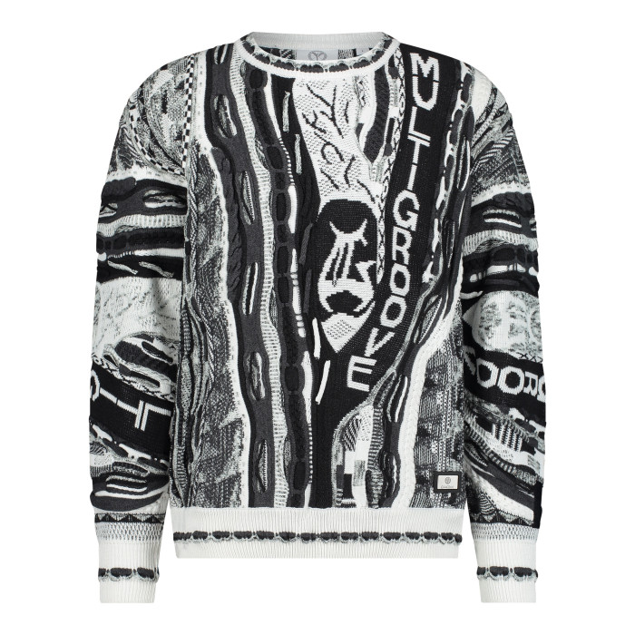 Carlo Colucci X Multigroove Cable Sweater 