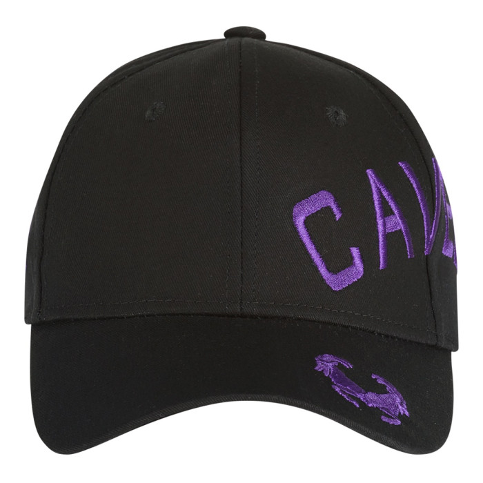 Cavello cap crossover embroidery logo purple | black