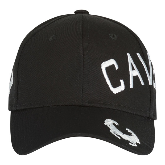 Cavello cap crossover embroidery logo white | black
