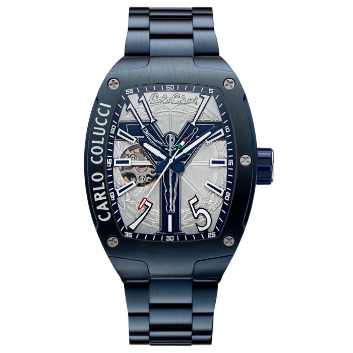 Carlo Colucci watch stainless steel with folding clasp | CC101-2