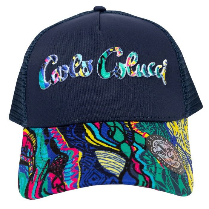 Carlo Colucci print cap half | 101