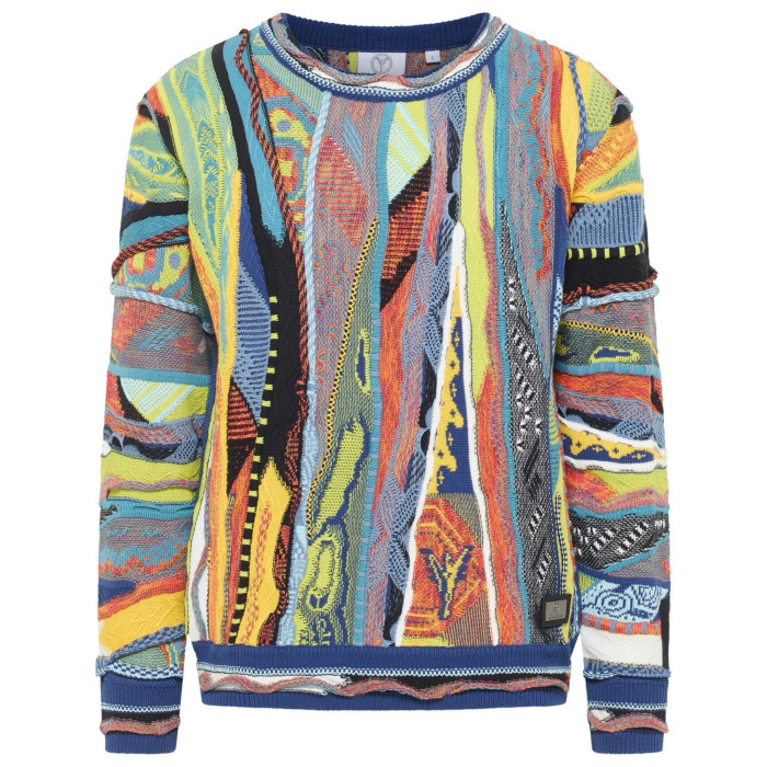 Carlo Colucci cable knit sweater deluxe C12506.171