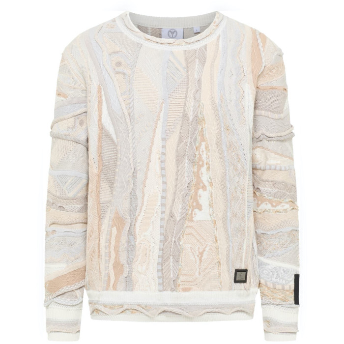 Carlo Colucci cable knit sweater deluxe C12506.571