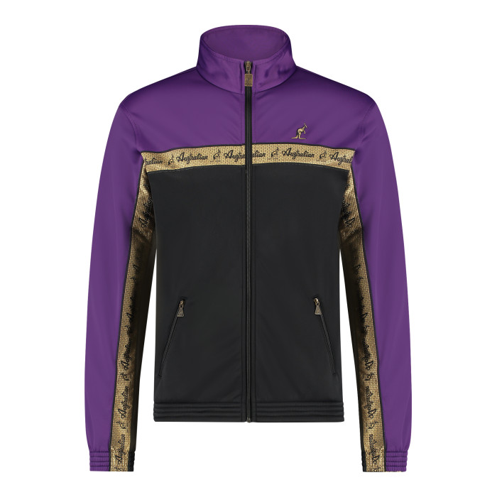 Australian duo jacket gold breasted 2.0 | black - purple