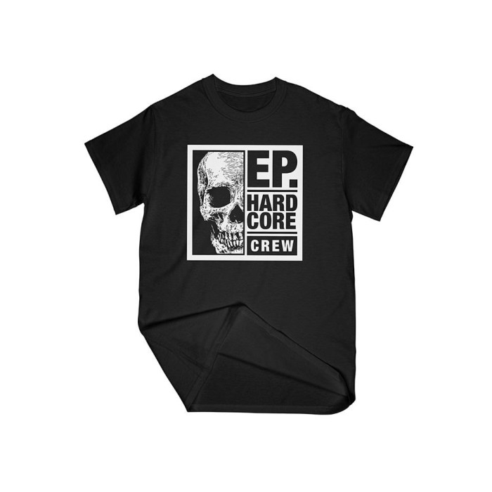 ELITEPAUPER. T-shirt hardcore crew 2.0 | black
