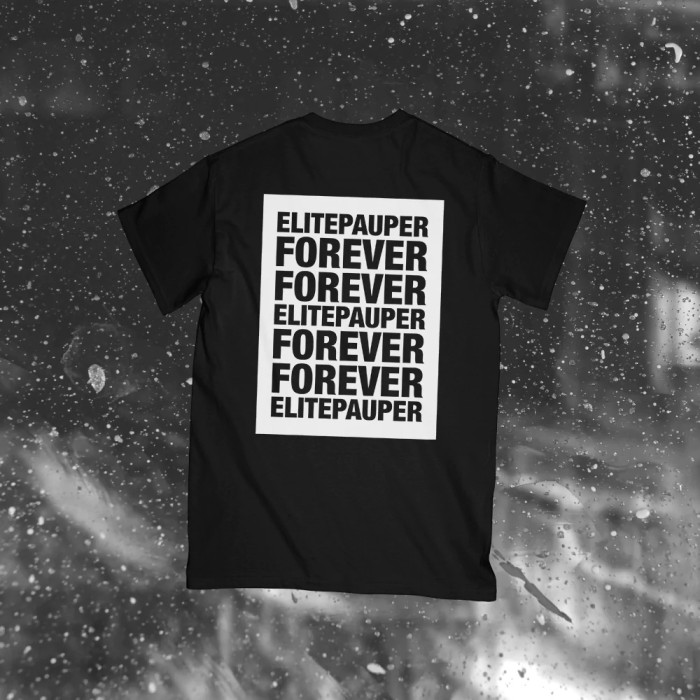 Elitepauper T-shirt Forever zwart