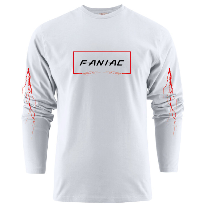 Faniac Longsleeve Lightning | White