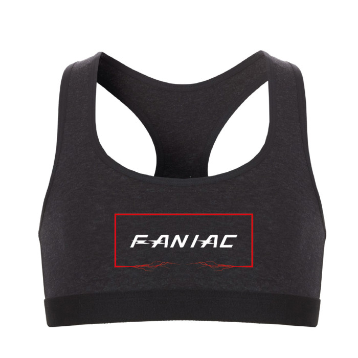 Faniac sport top lightning | Black