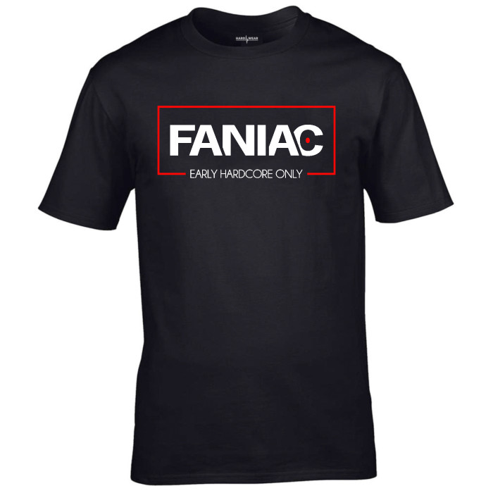 Faniac T-shirt Early Hardcore Only | black