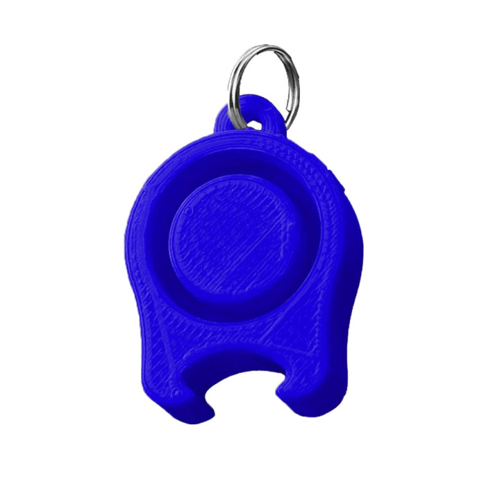 Festicap universal festival cap with beer opener | blue